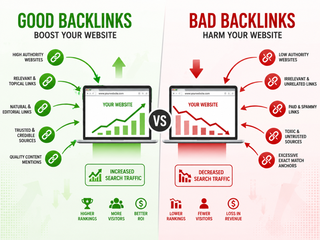 What Is the Difference Between Good and Bad Links?
