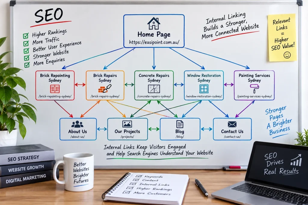 Internal Linking for a Website